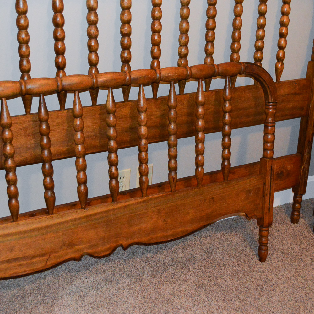 Vintage Jenny Lind Full Size Bed Frame EBTH