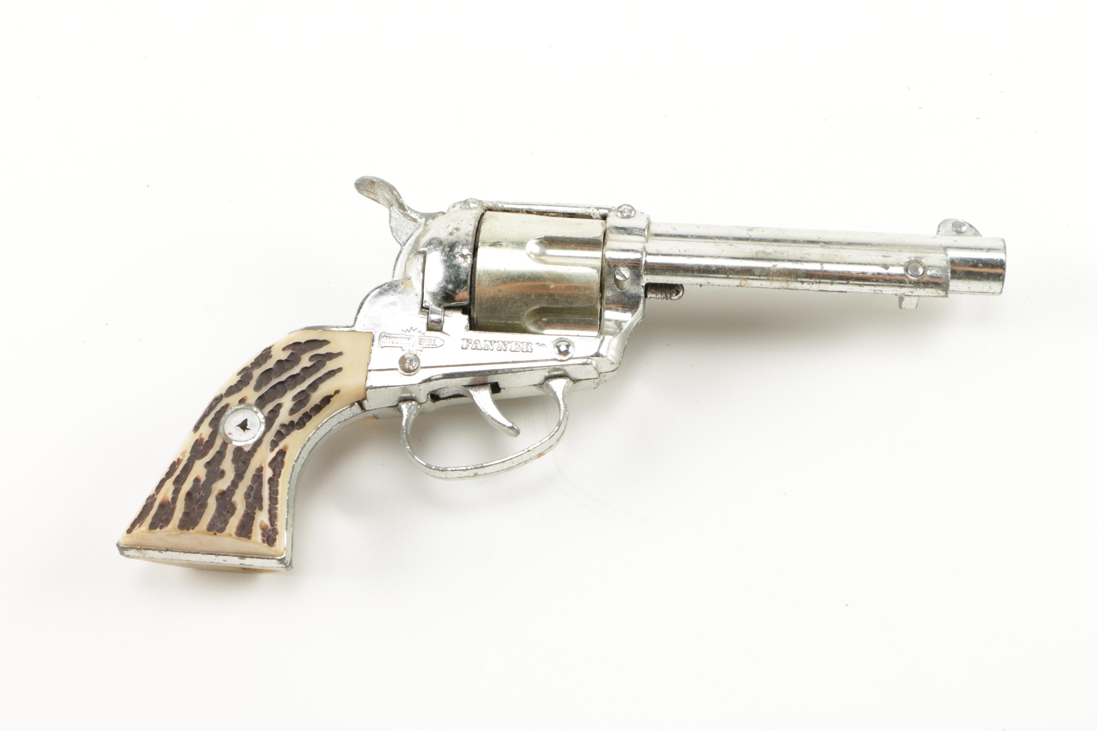 Mattel Vintage Toy Revolvers With Gun Belts EBTH