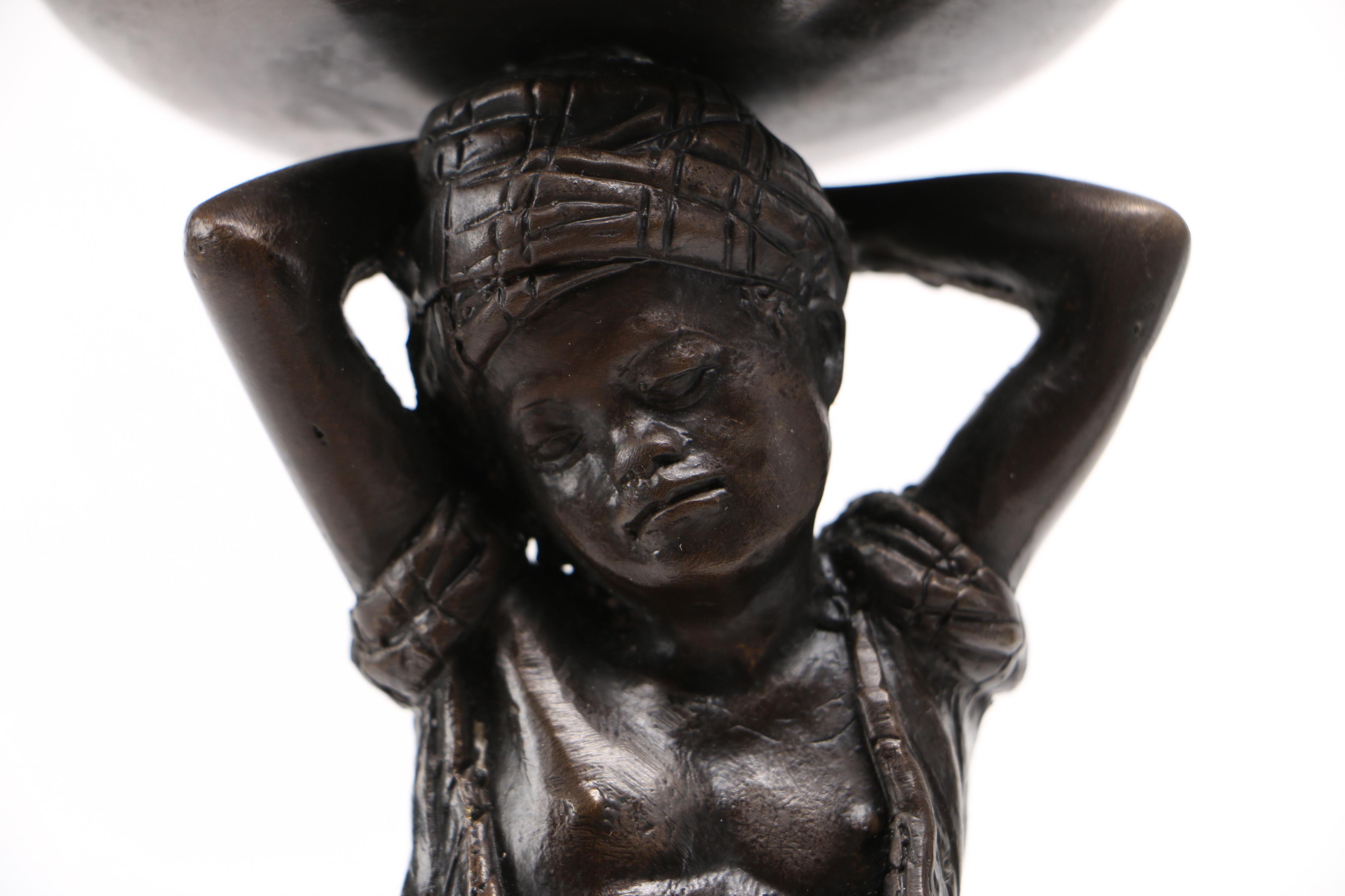 Bronze Figural Candle Holders EBTH