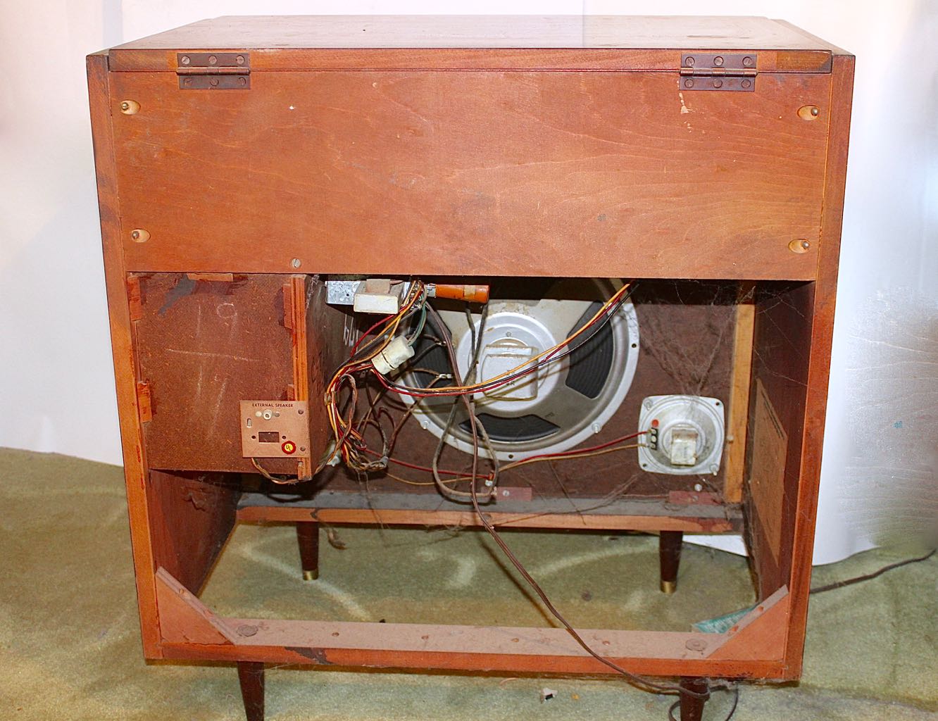 Vintage Decca Hi-Fonic Record Player Console in Wood ...