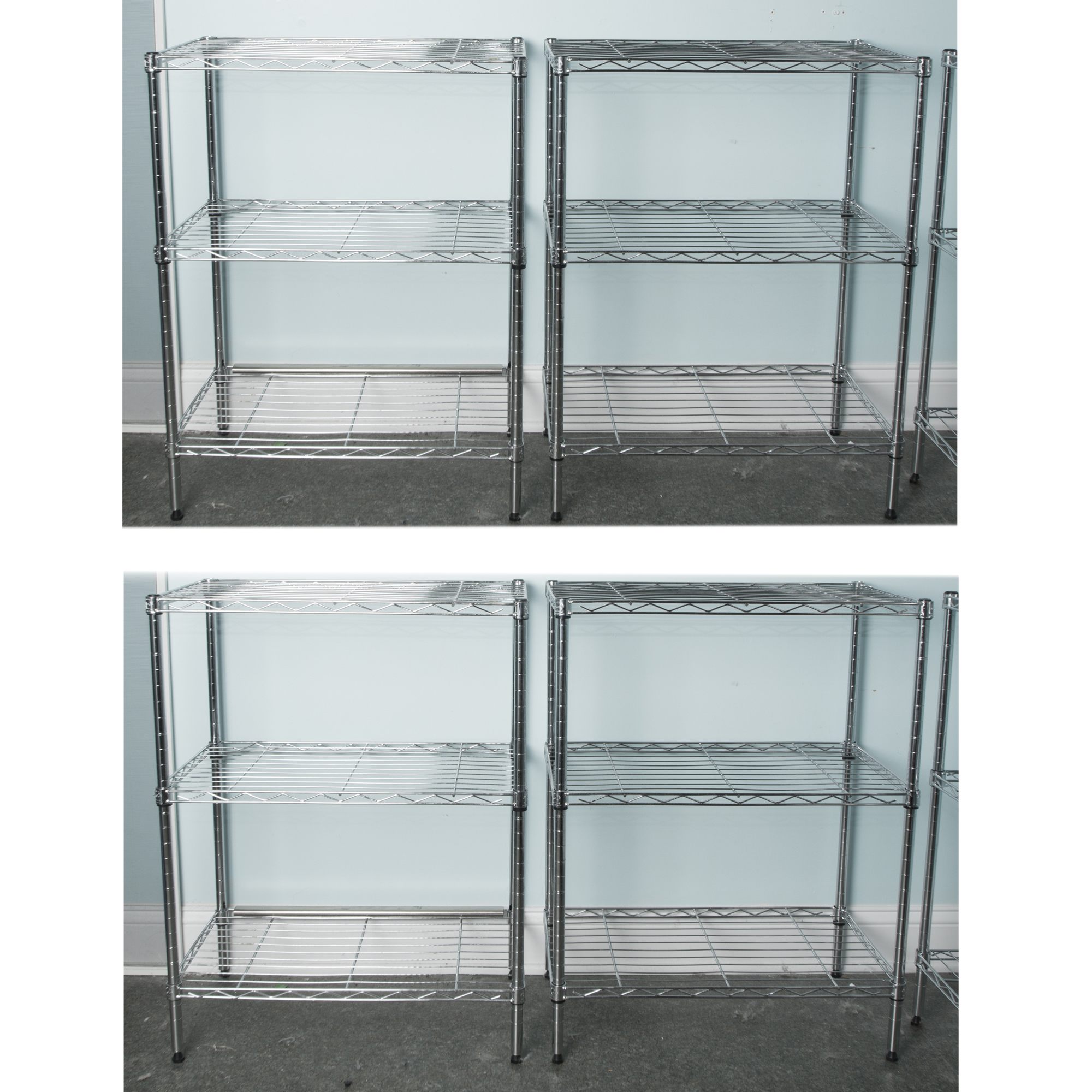 Shelf Tech NSF Chrome Shelving Units EBTH