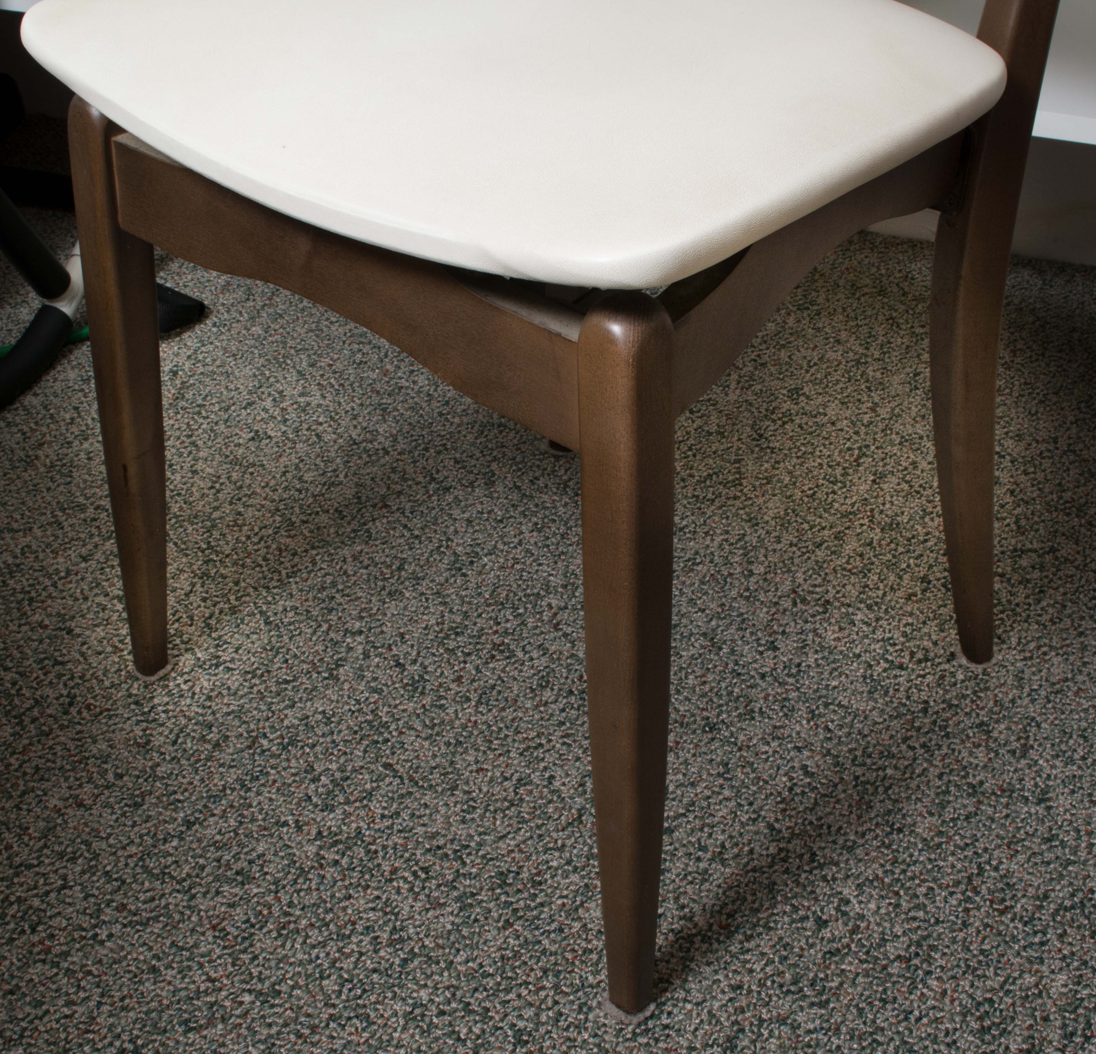 Mid Century Modern Bridge Table and Folding Chairs by Stakmore EBTH