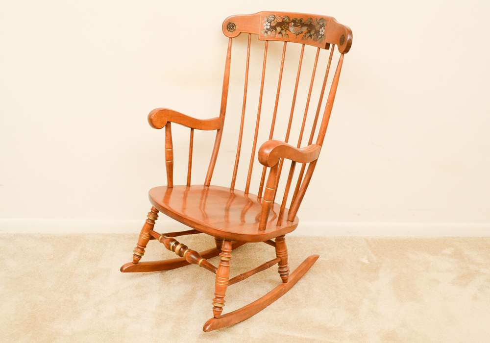 Ethan Allen Boston Style Rocking Chair EBTH