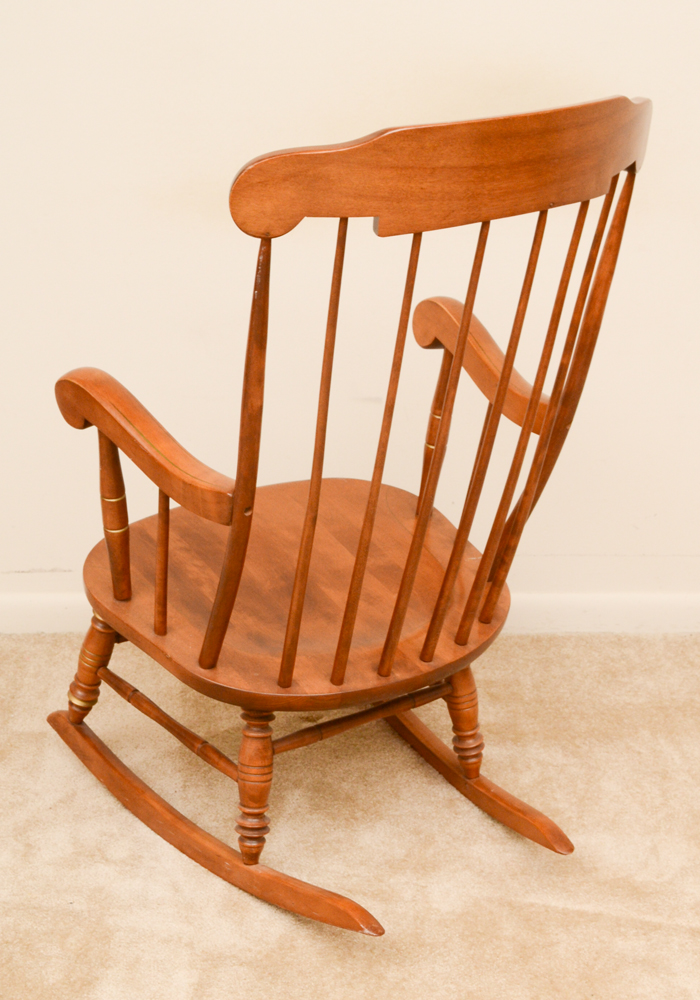 Ethan Allen Boston Style Rocking Chair EBTH