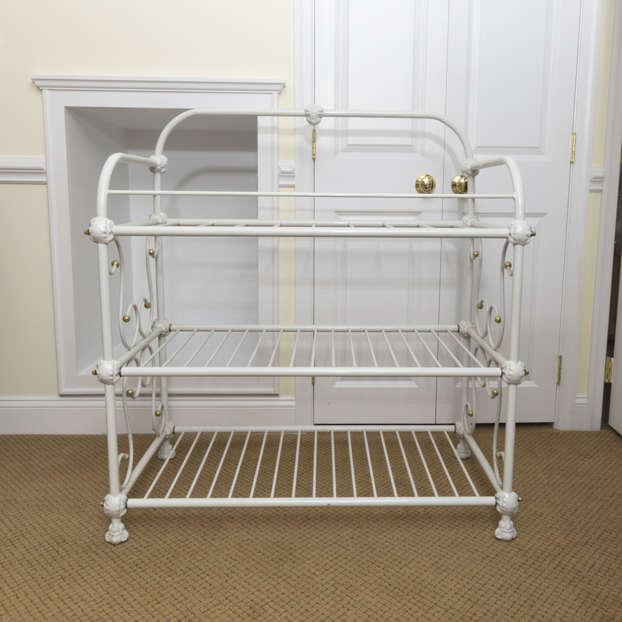 Vintage Metal Changing Table EBTH