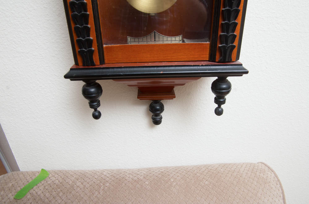 Wall Mount Pendulum Clock EBTH