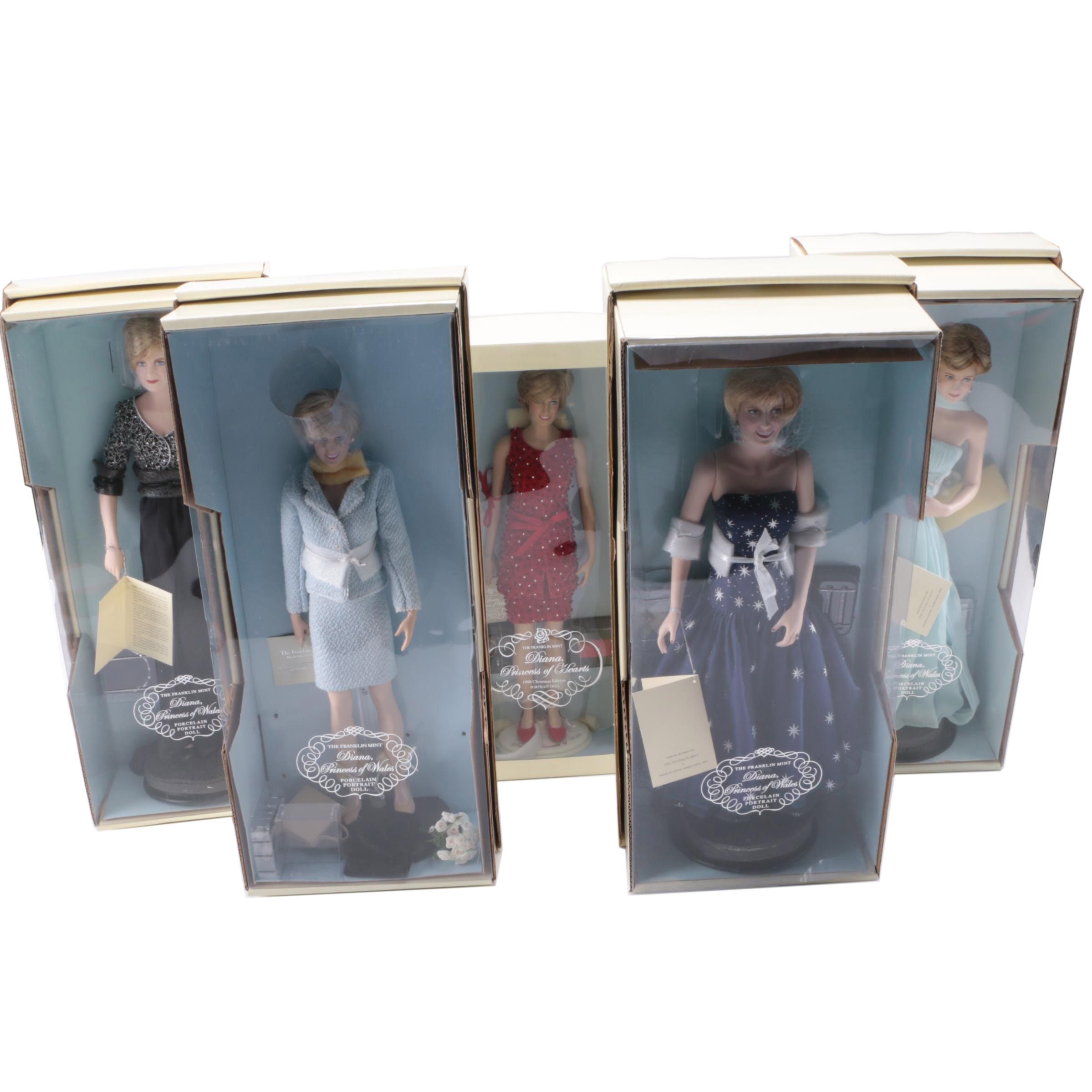 franklin mint diana princess of wales