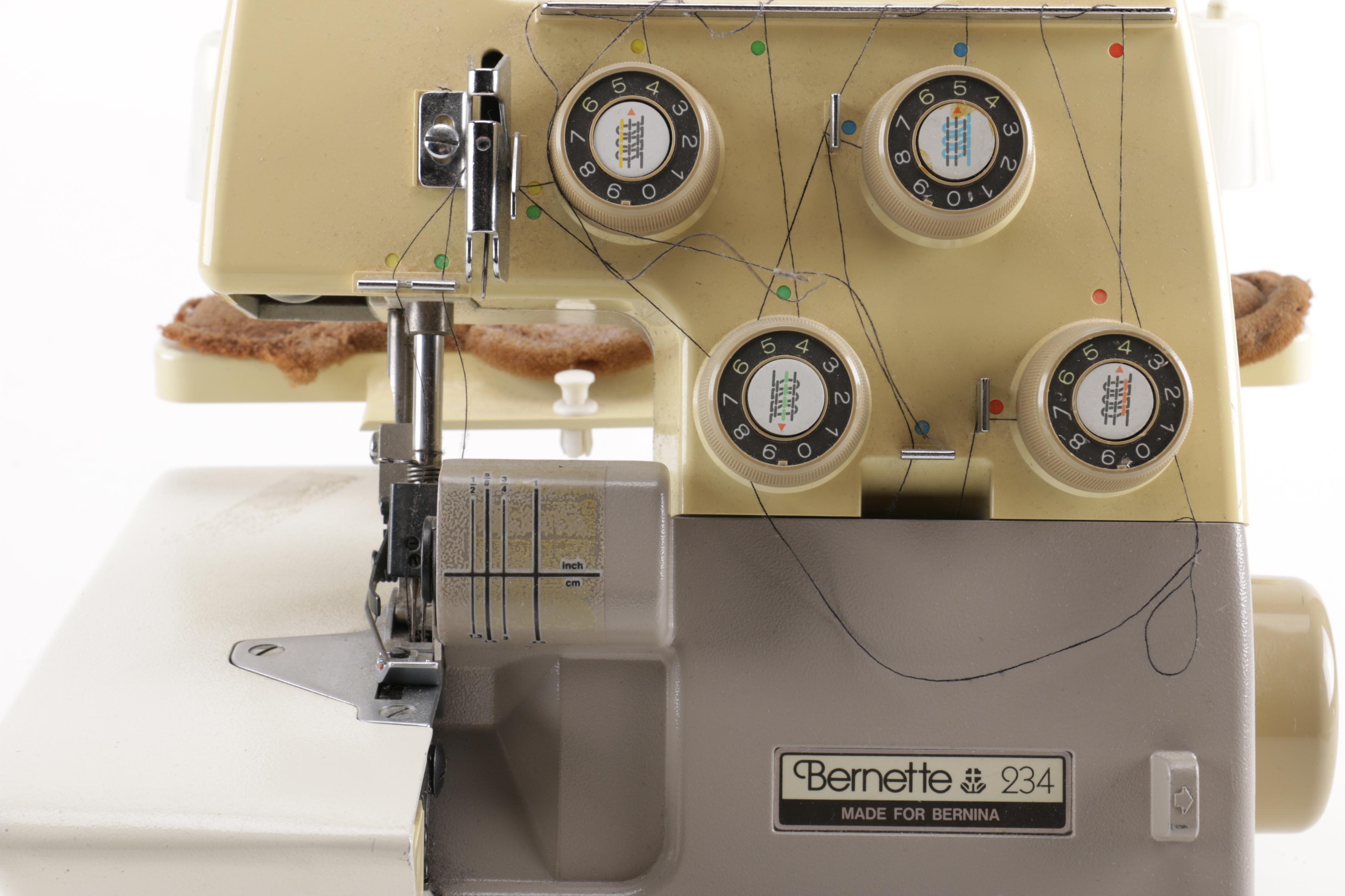 Vintage for Bernina 234 Overlock Sewing Machine EBTH