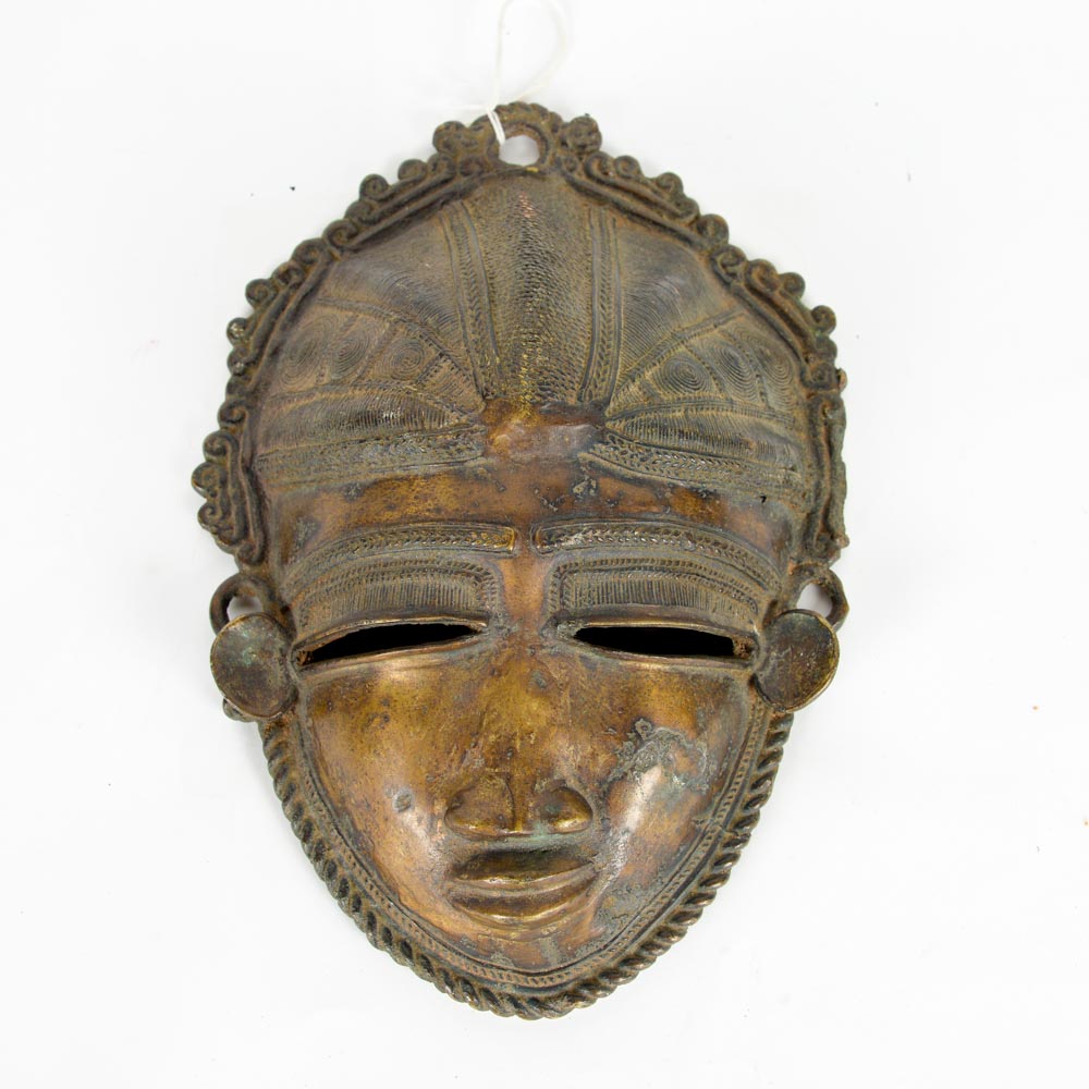 Copper Alloy African Style Mask EBTH
