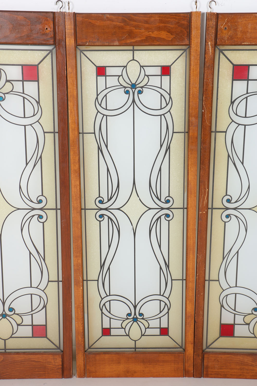 Five Stained Glass Hanging Panels EBTH