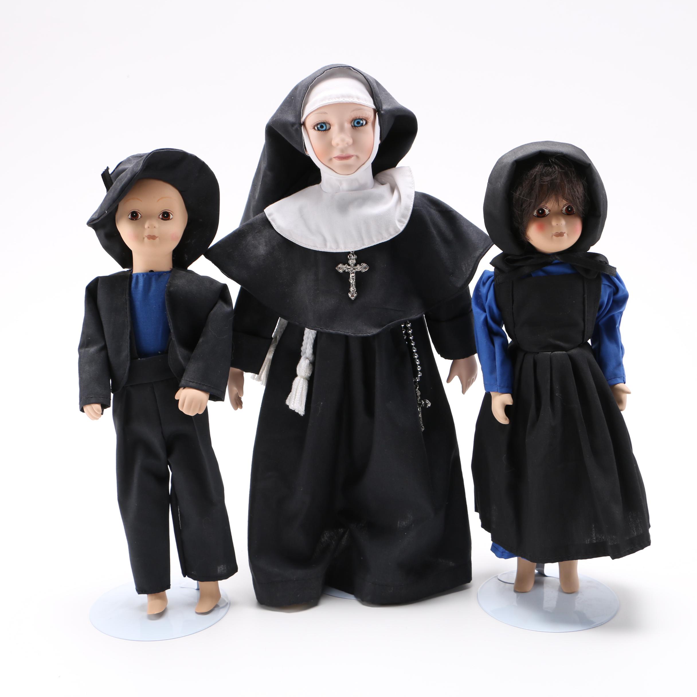 amish porcelain dolls