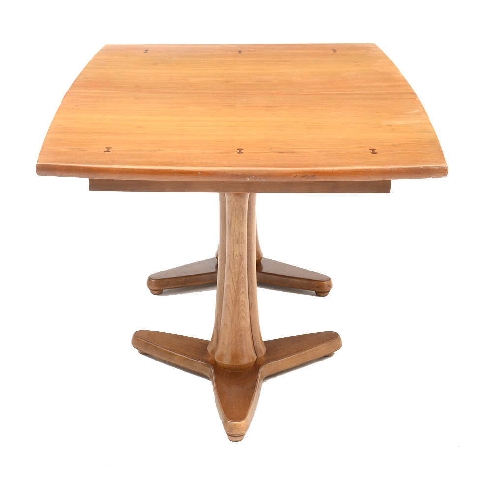 Mid Century Double Pedestal Dining Table | EBTH