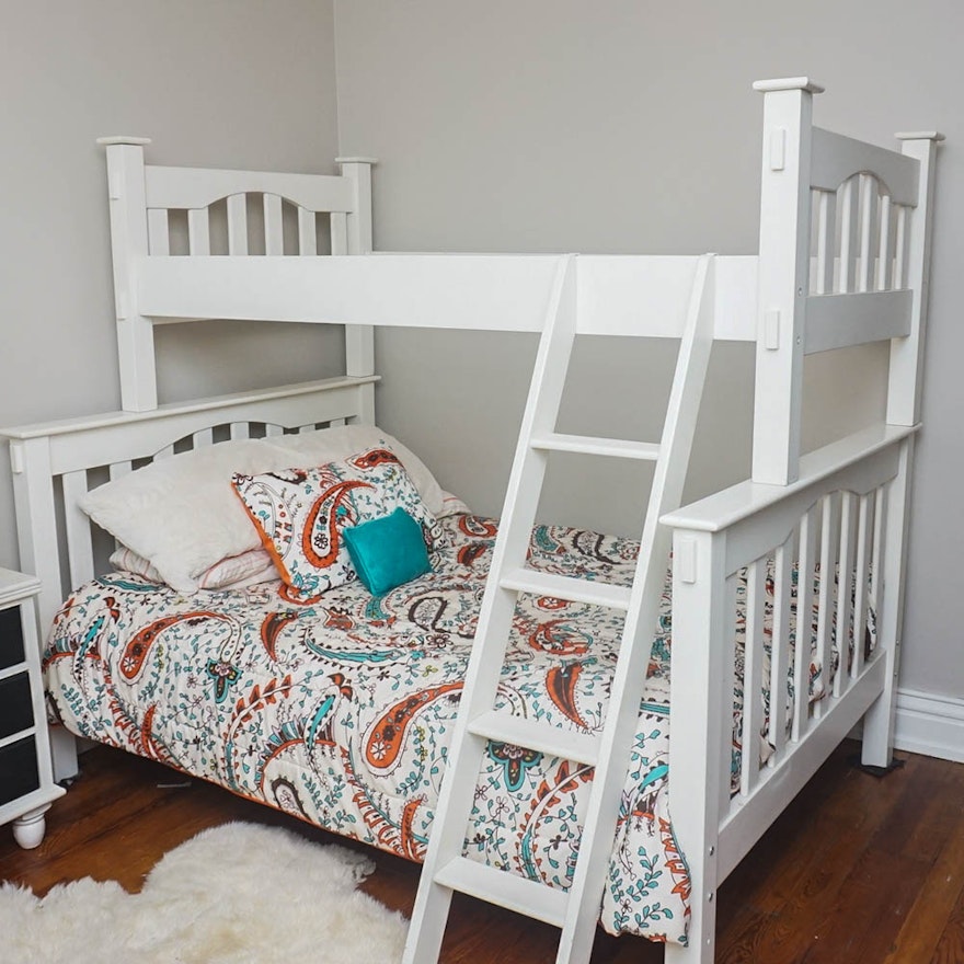 Twin Over Full Bunk Bed By Pottery Barn Kids Ebth
