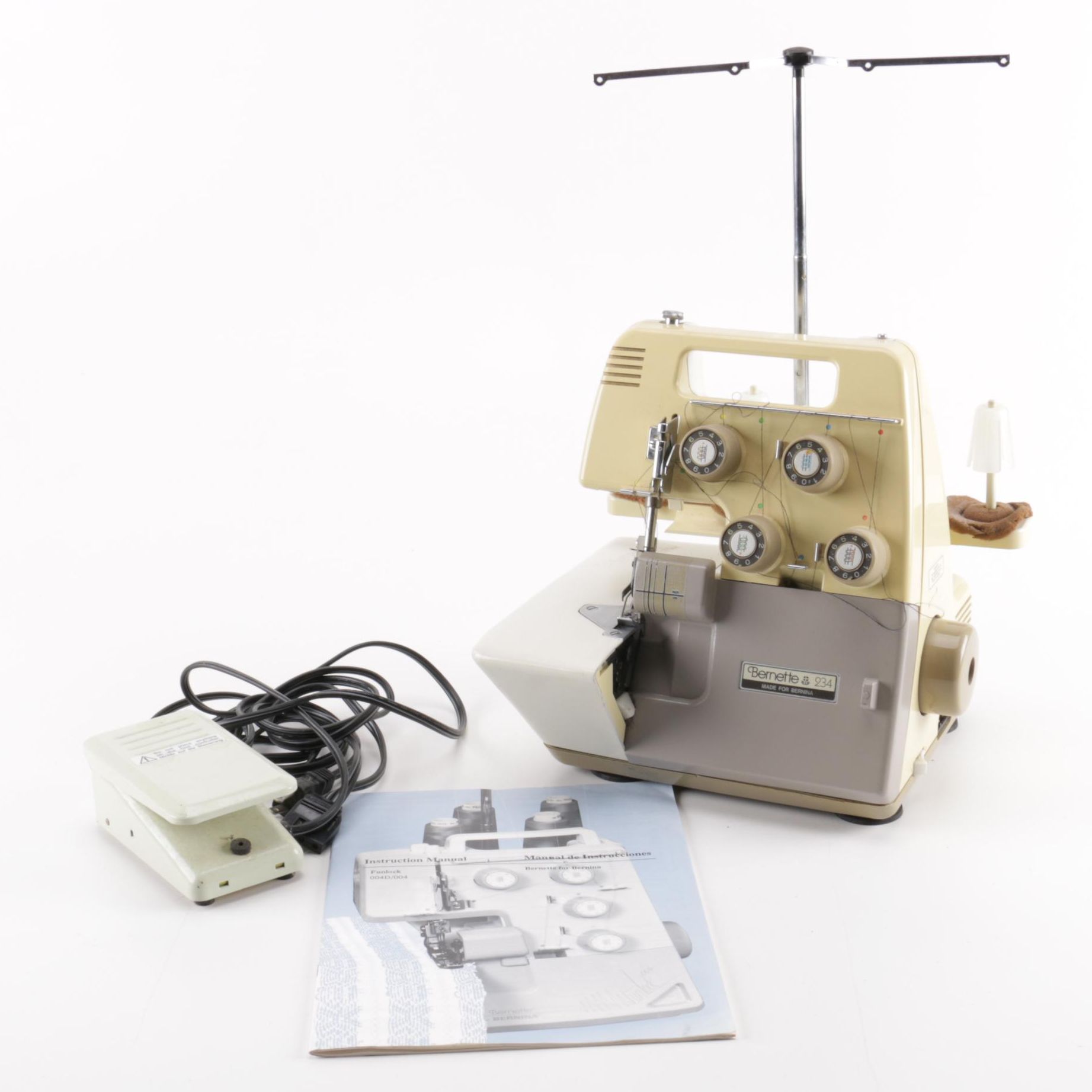 Vintage for Bernina 234 Overlock Sewing Machine EBTH