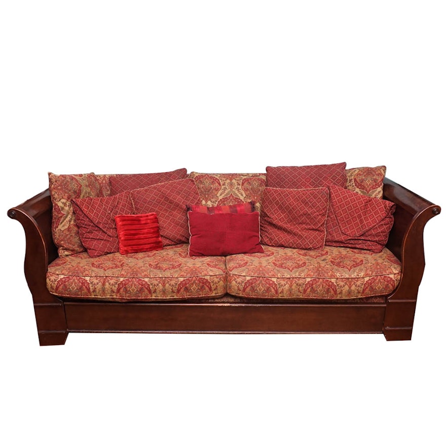 Sleigh Sofa from Bassett Furniture | EBTH