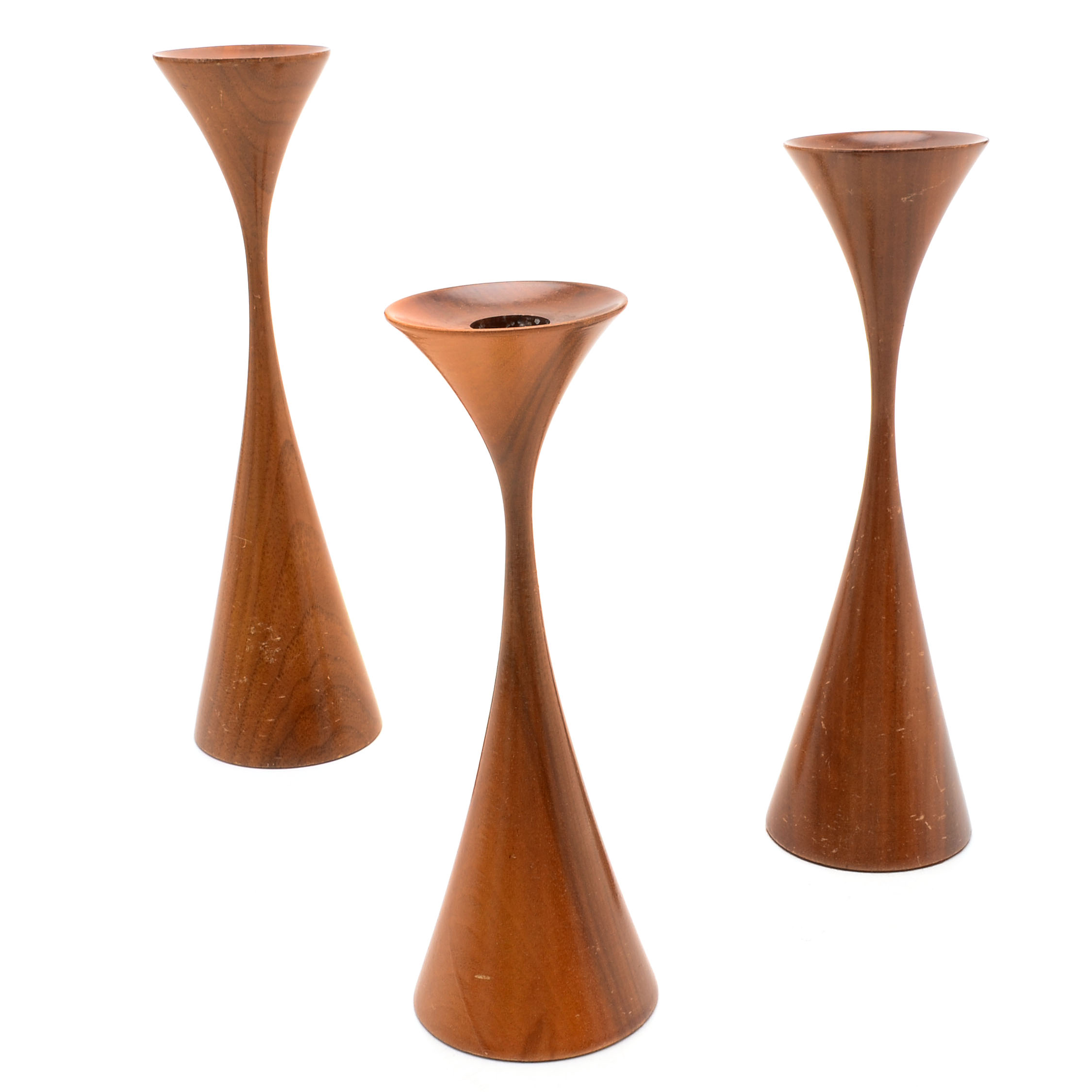 Group of Danish Modern Candlesticks by Rude Osolnik EBTH