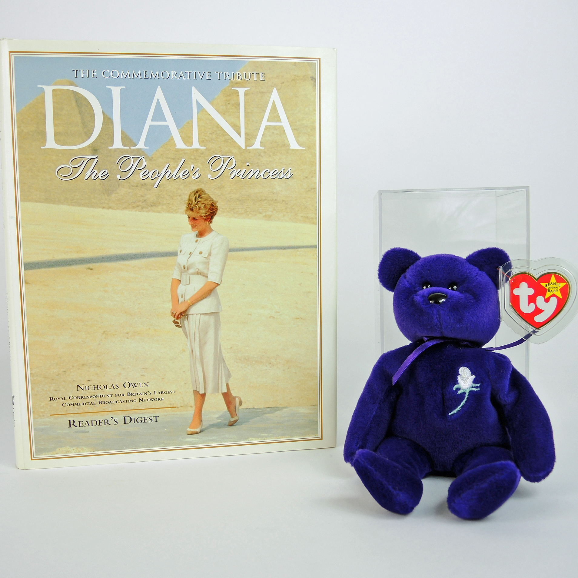 Princess Diana Ty Beanie Baby With Diana The People S Princess Ebth