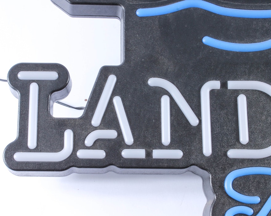 Electric \ "Landshark Lager \" Neon Signer | Ébronçage