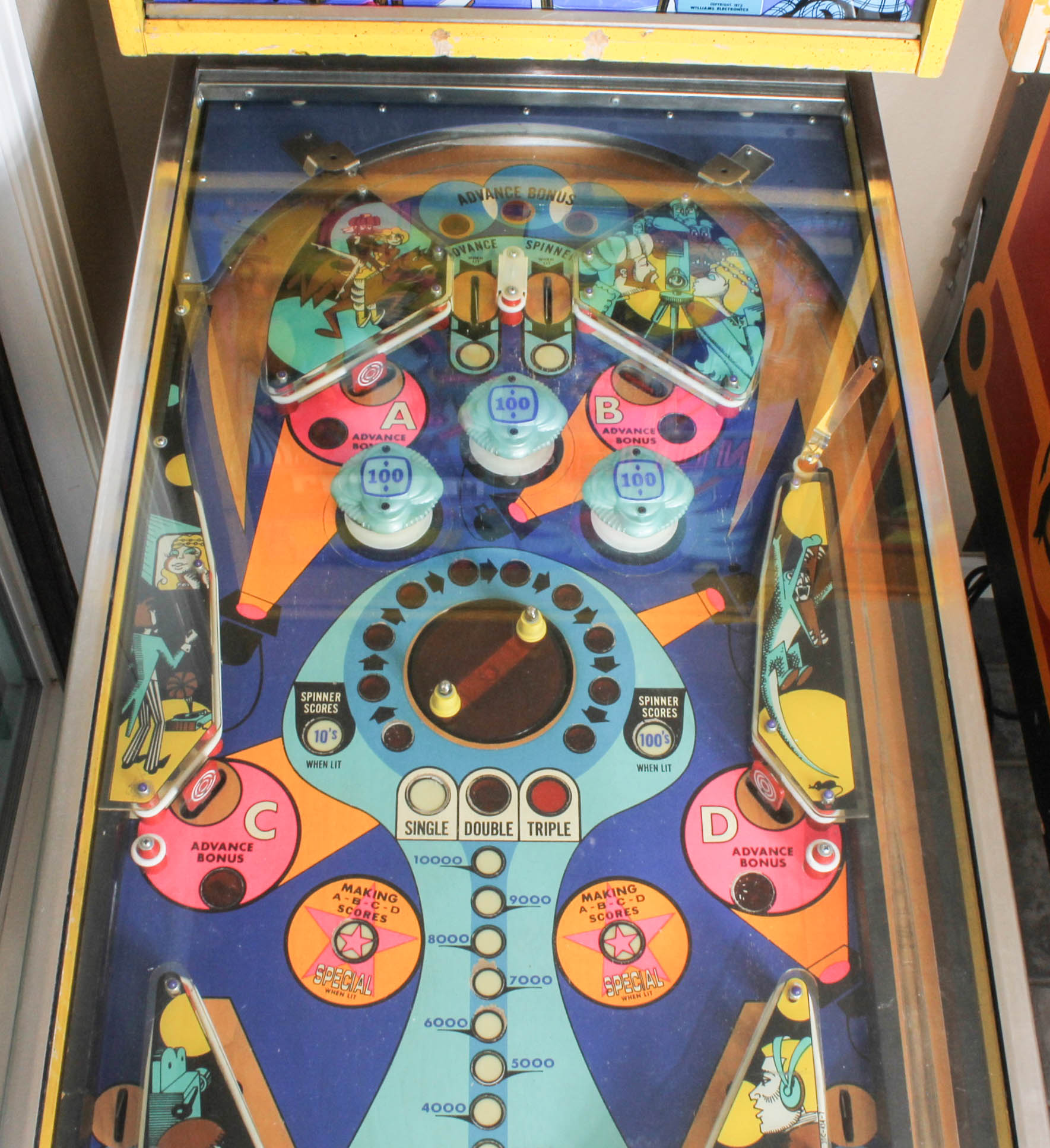 1974 Williams "Triple Action" Pinball Machine EBTH