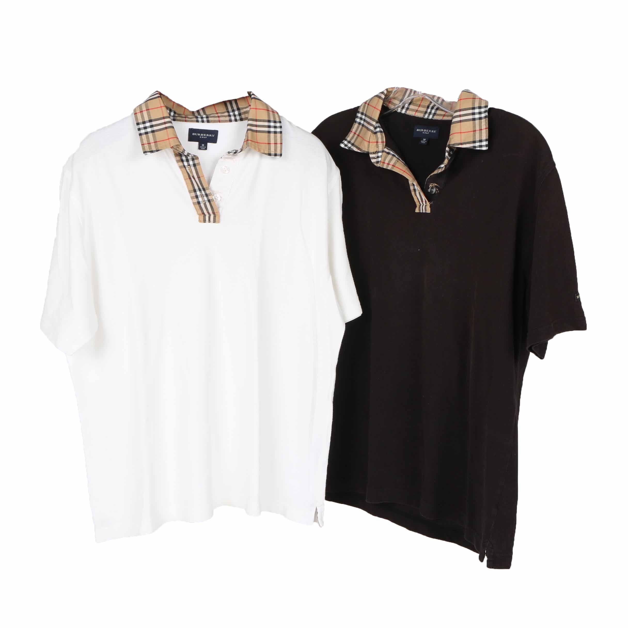 burberry golf shirt womens