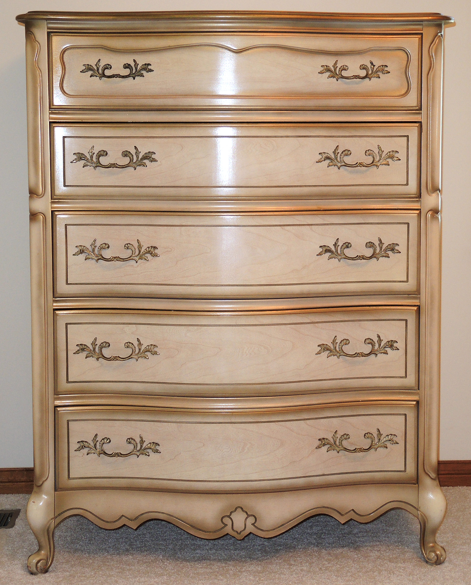 French Provincial Style Bedroom Set by Bassett Furniture EBTH