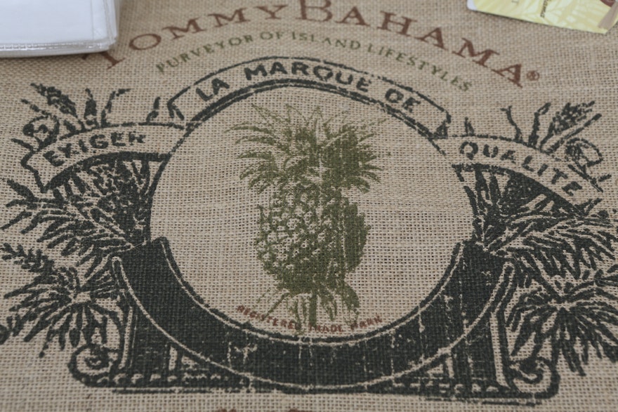 Beach-Themed Table Linens and Napkin Rings Featuring Tommy Bahama | EBTH