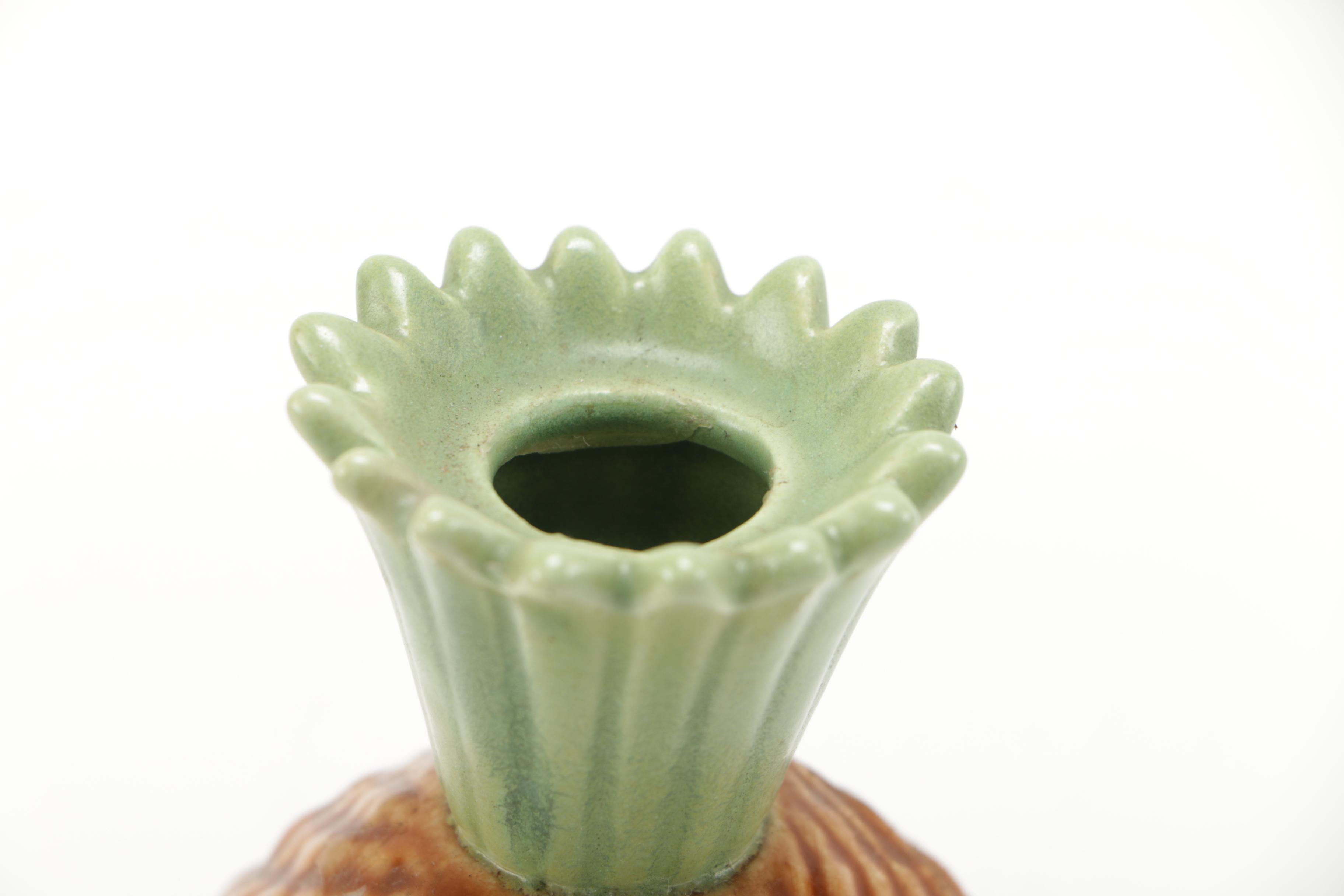 Ceramic Pineapple Candle Holders EBTH