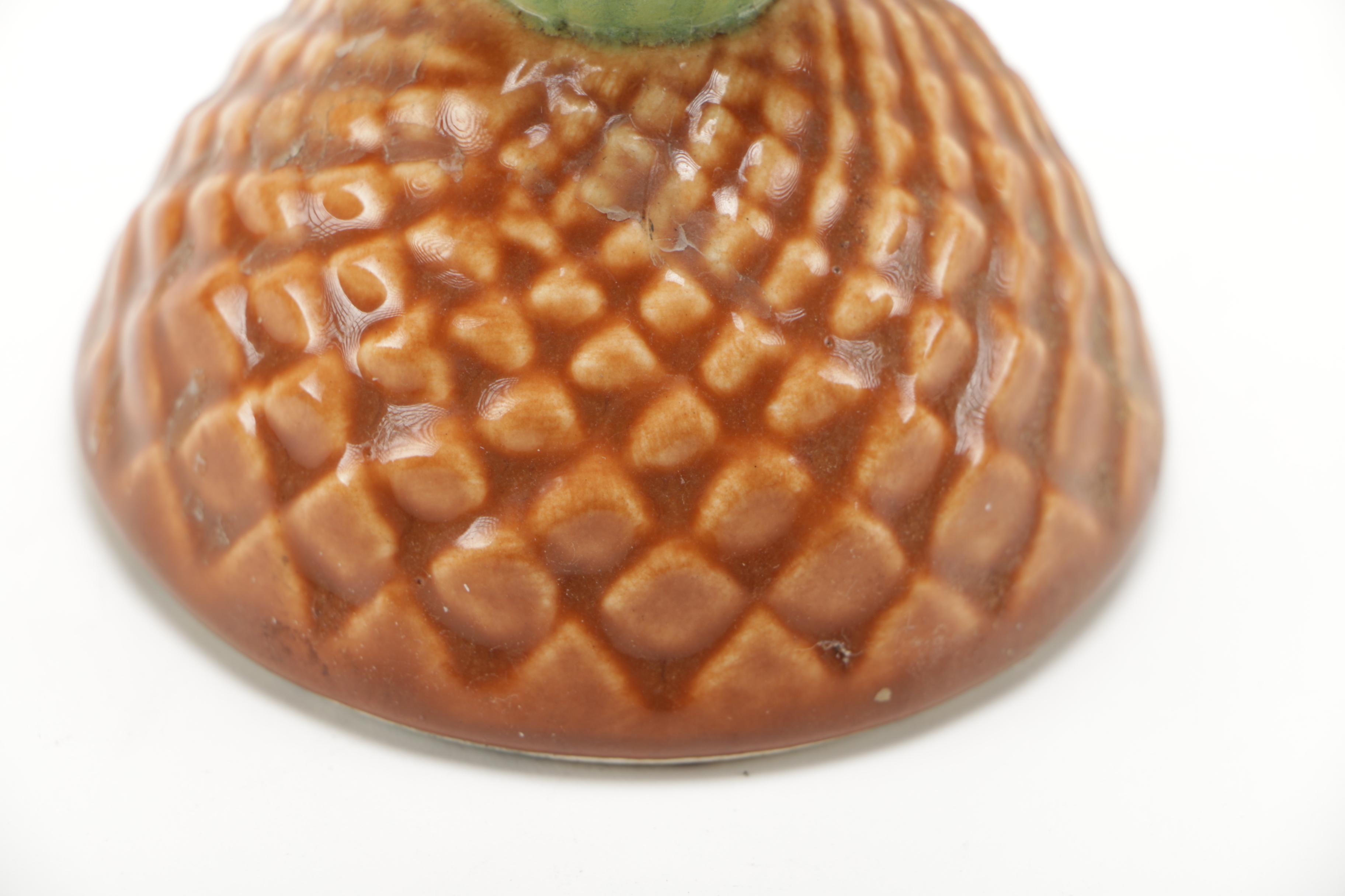 Ceramic Pineapple Candle Holders EBTH