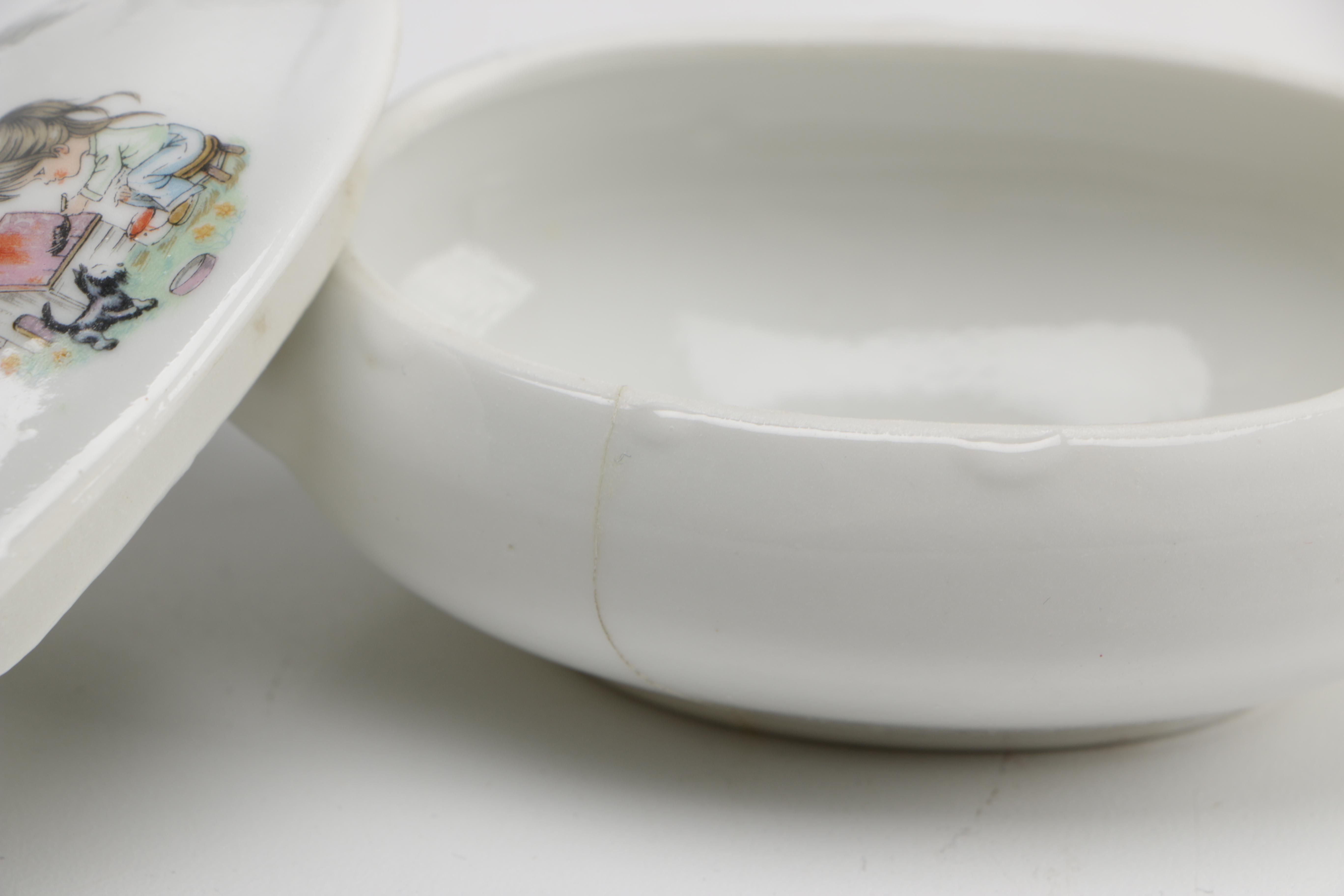 Japanese Scottie Dog Themed Miniature Tea Set EBTH