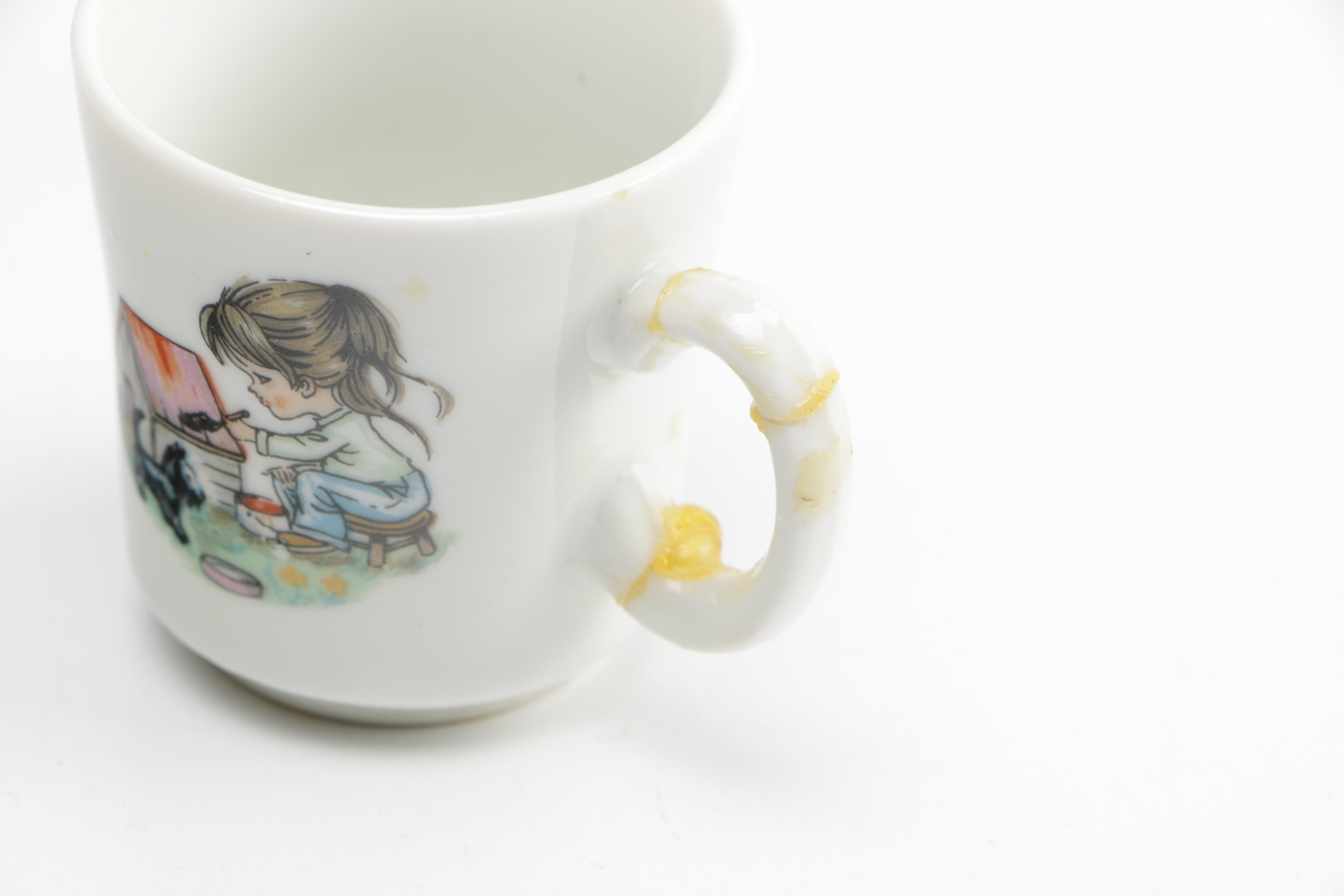 Japanese Scottie Dog Themed Miniature Tea Set EBTH