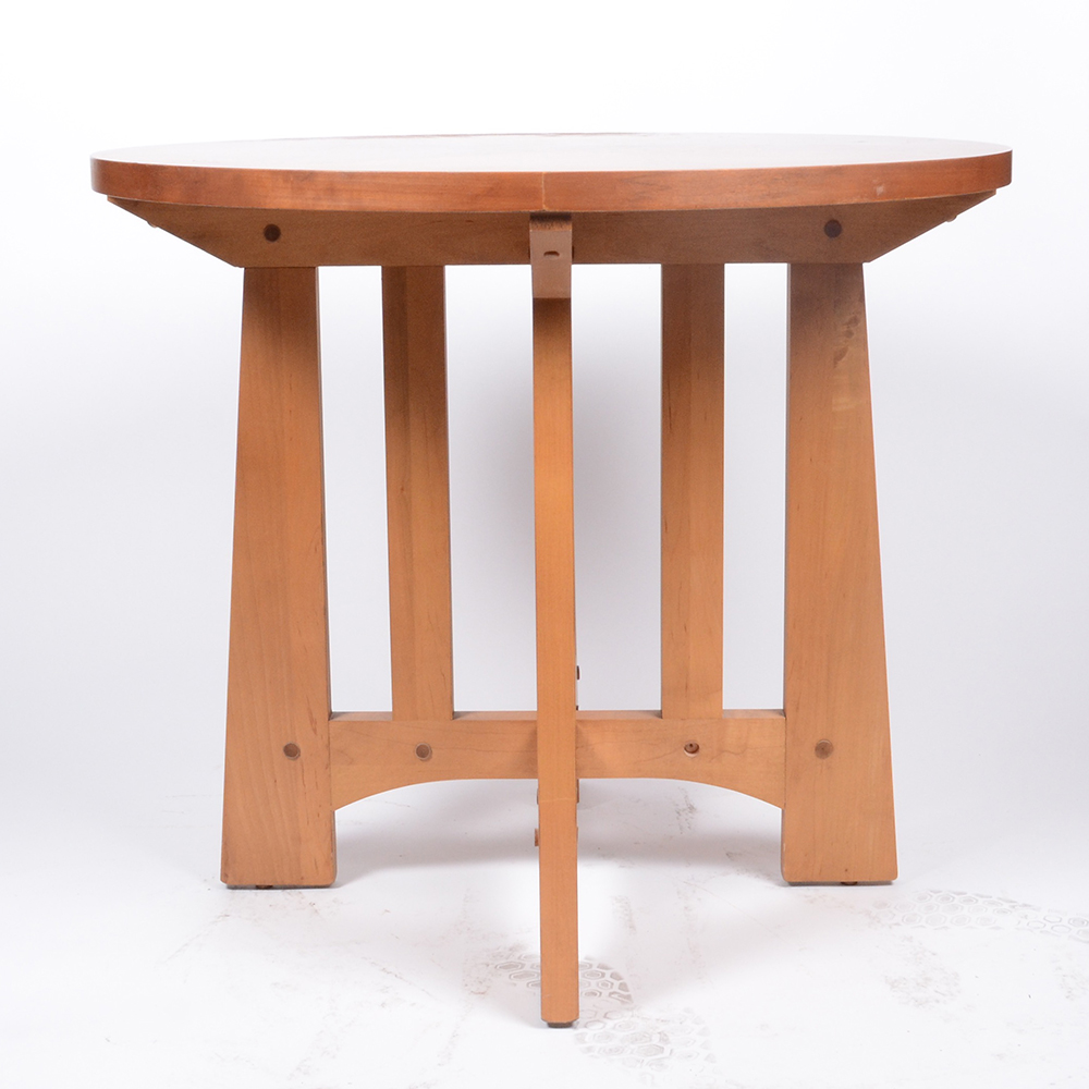 Contemporary Mission Style Cherry Side Table by Lane EBTH