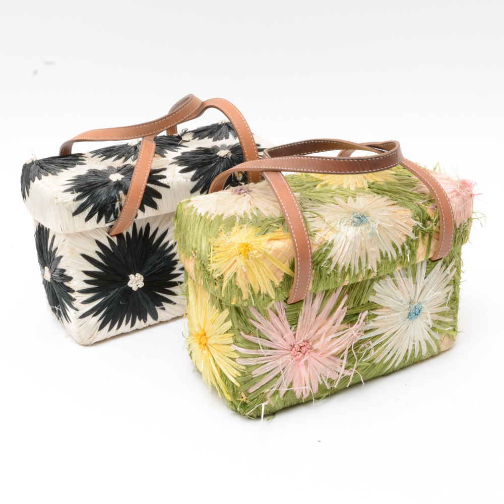 kate spade woven purse