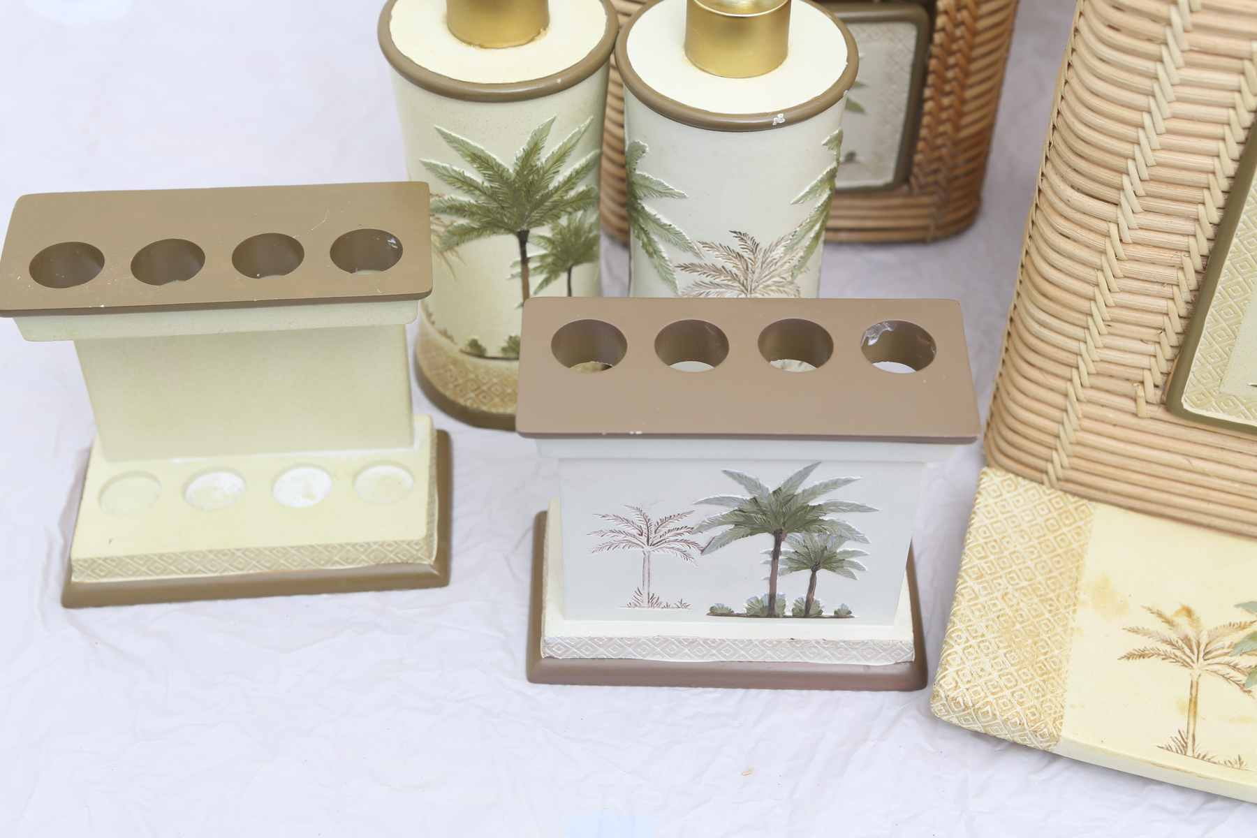 Palm TreeThemed Bathroom Accessories EBTH