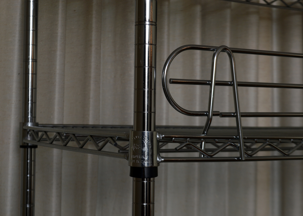 Restaurant Grade Rolling Rack by NSF Shelf Tech System EBTH