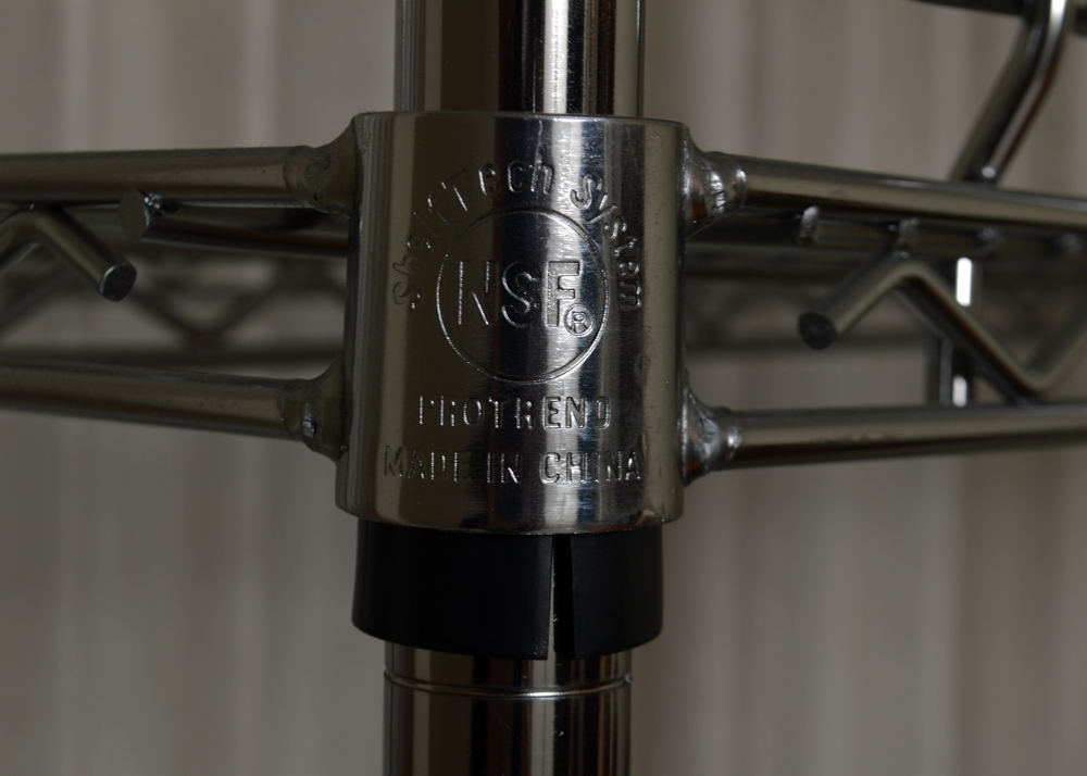 Restaurant Grade Rolling Rack by NSF Shelf Tech System EBTH