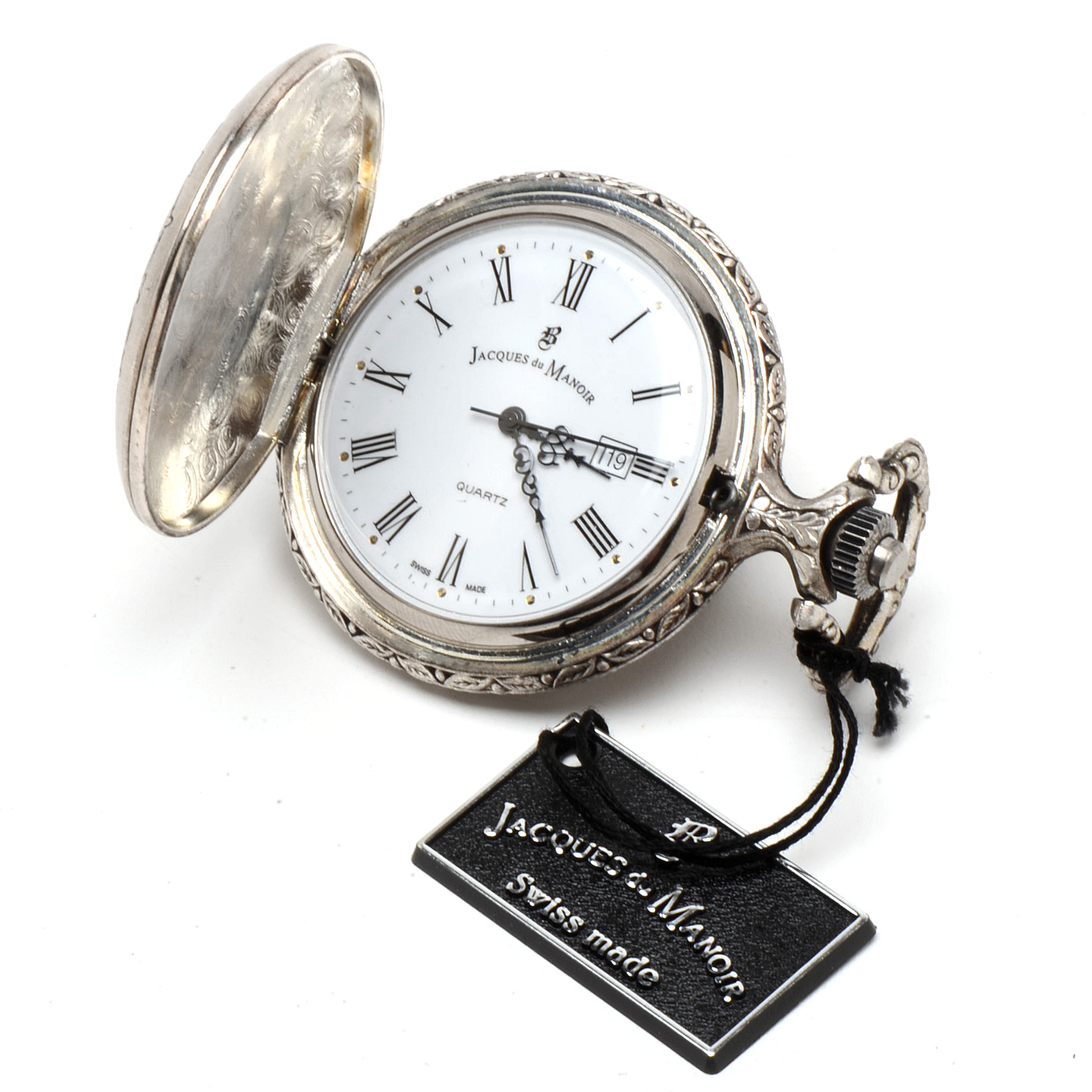 Jacques du Manoir Bolux Silver Tone Pocket Watches EBTH