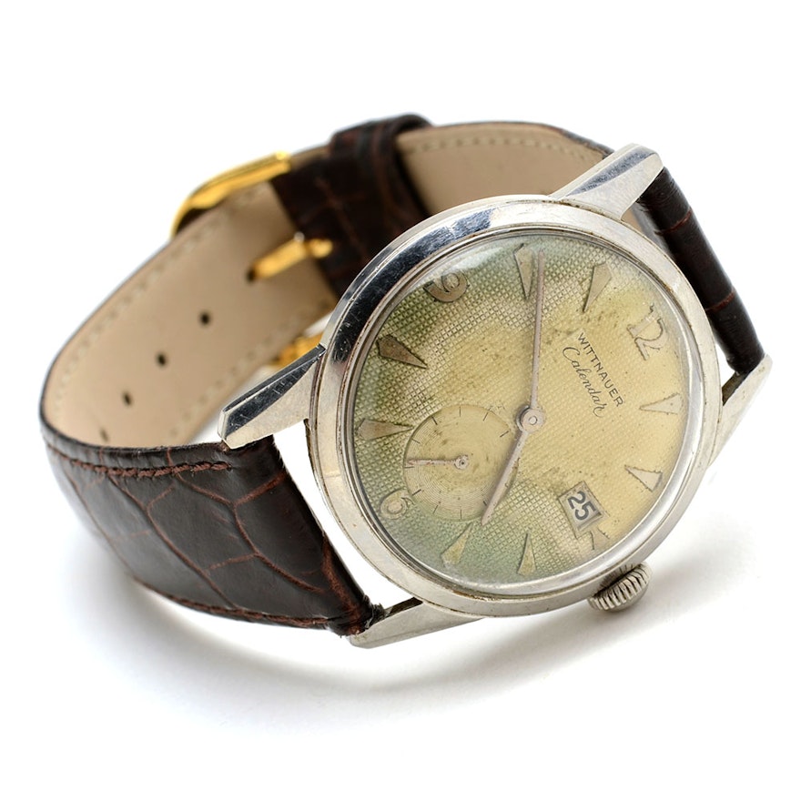 Vintage Wittnauer Calendar Watch EBTH