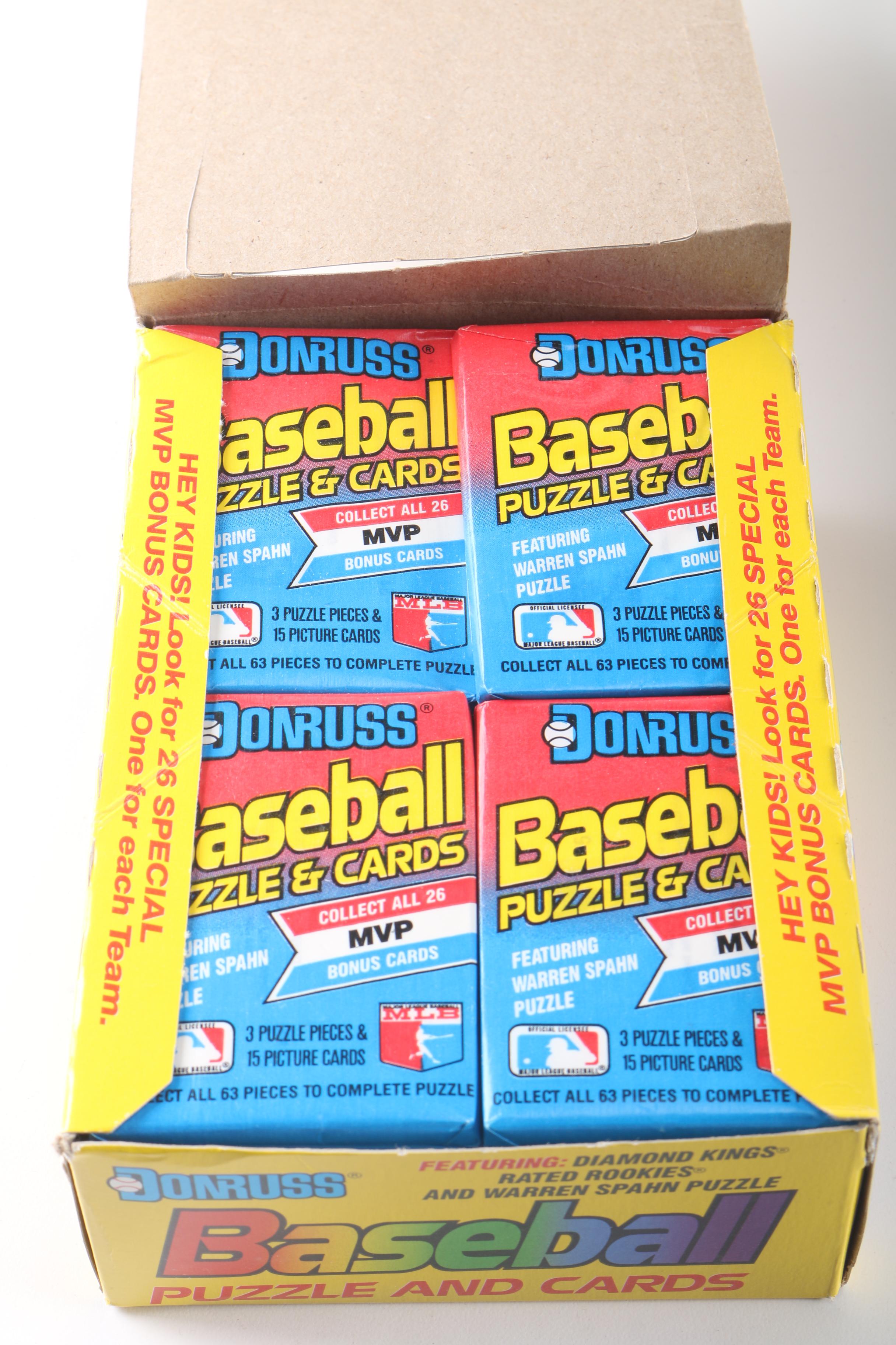 1989 Donruss Baseball Card Boxes EBTH