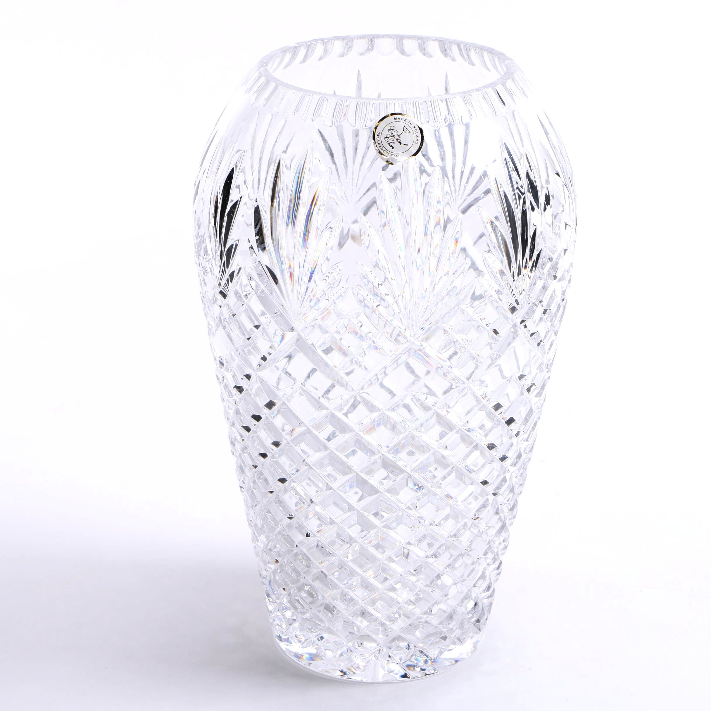 Polish Crystal Vase EBTH