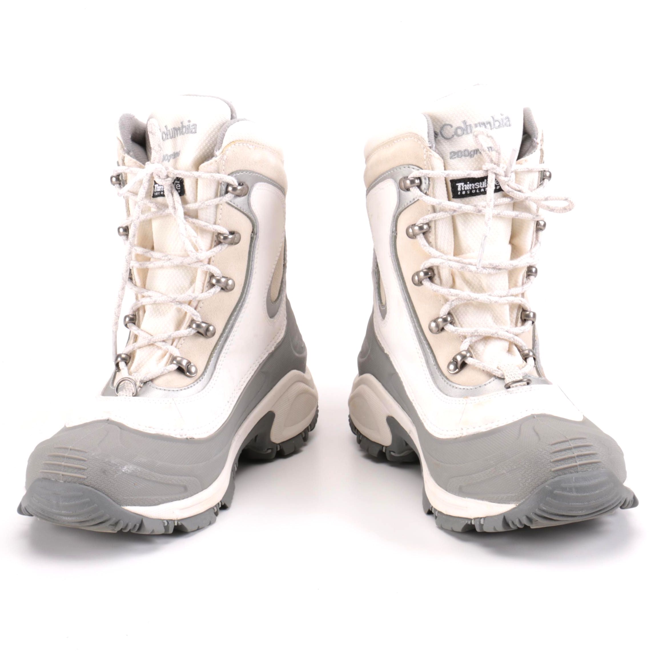 columbia white snow boots