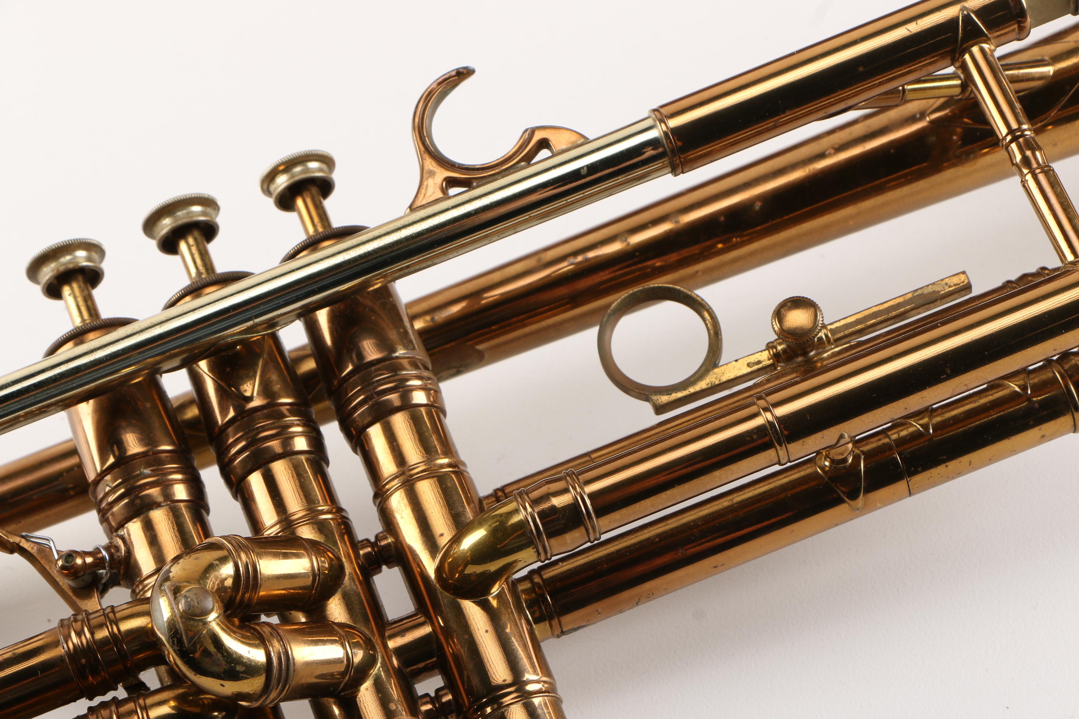 Vintage Selmer Paris KModified Trumpet With Vincent Bach Mouthpiece EBTH