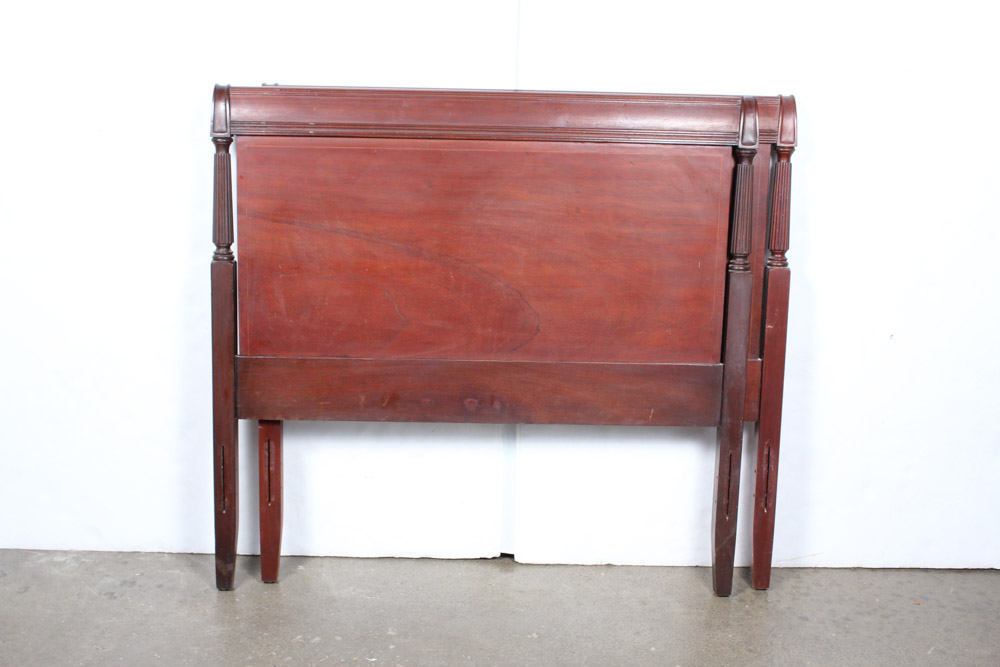 Vintage Twin Bed Set EBTH