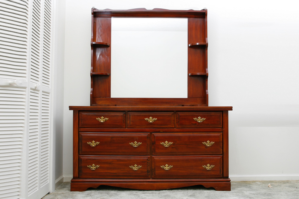Desoto Furniture Dresser With Mirror Ebth