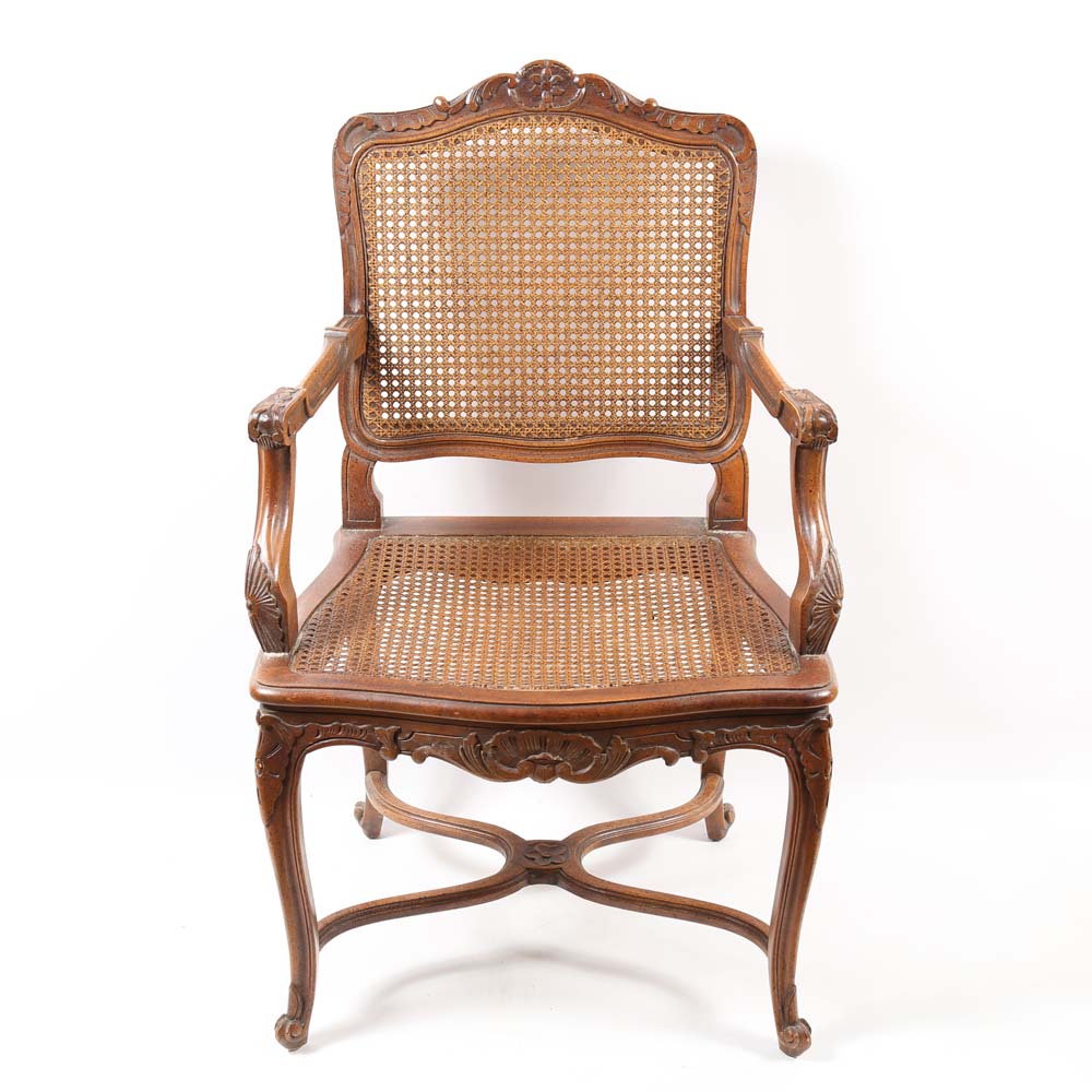 Cane Accent Chair | EBTH