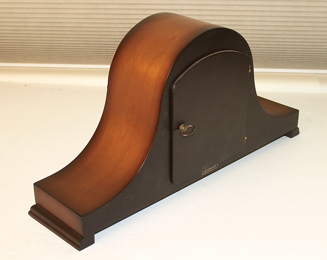 German Made Linden "Westminster" Chime & Key Wind Mantel Clock, 1970s EBTH