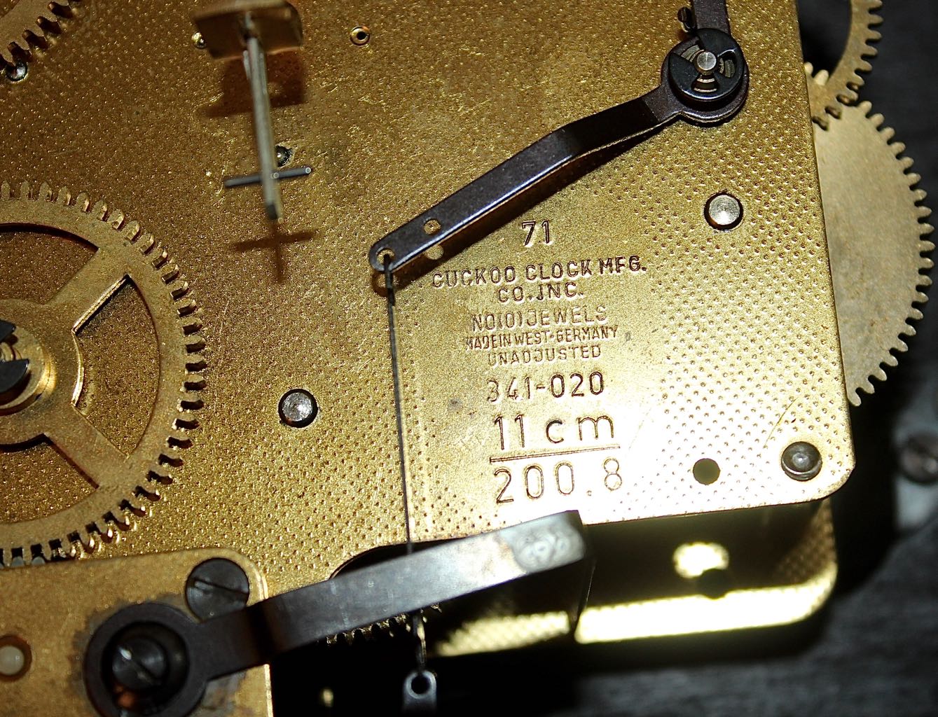 German Made Linden "Westminster" Chime & Key Wind Mantel Clock, 1970s EBTH