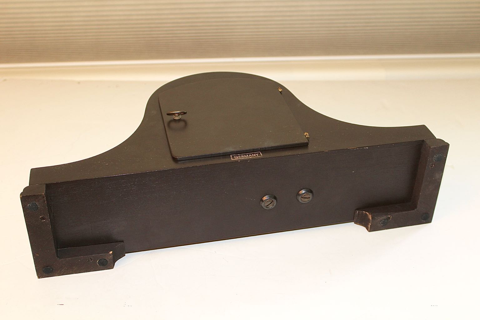 German Made Linden "Westminster" Chime & Key Wind Mantel Clock, 1970s EBTH