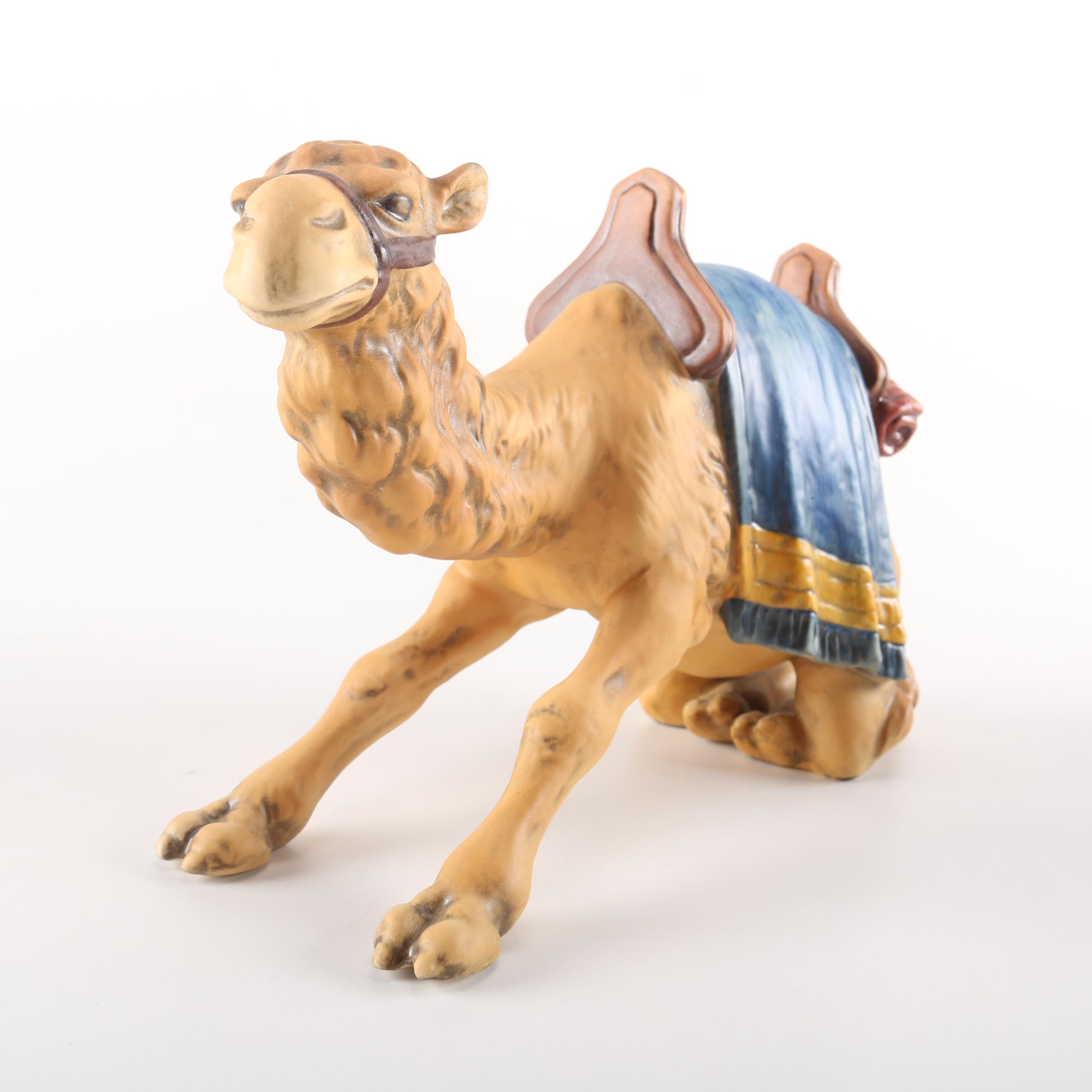 1970s Hummel Nativity "Kneeling Camel" Ceramic Figurine EBTH