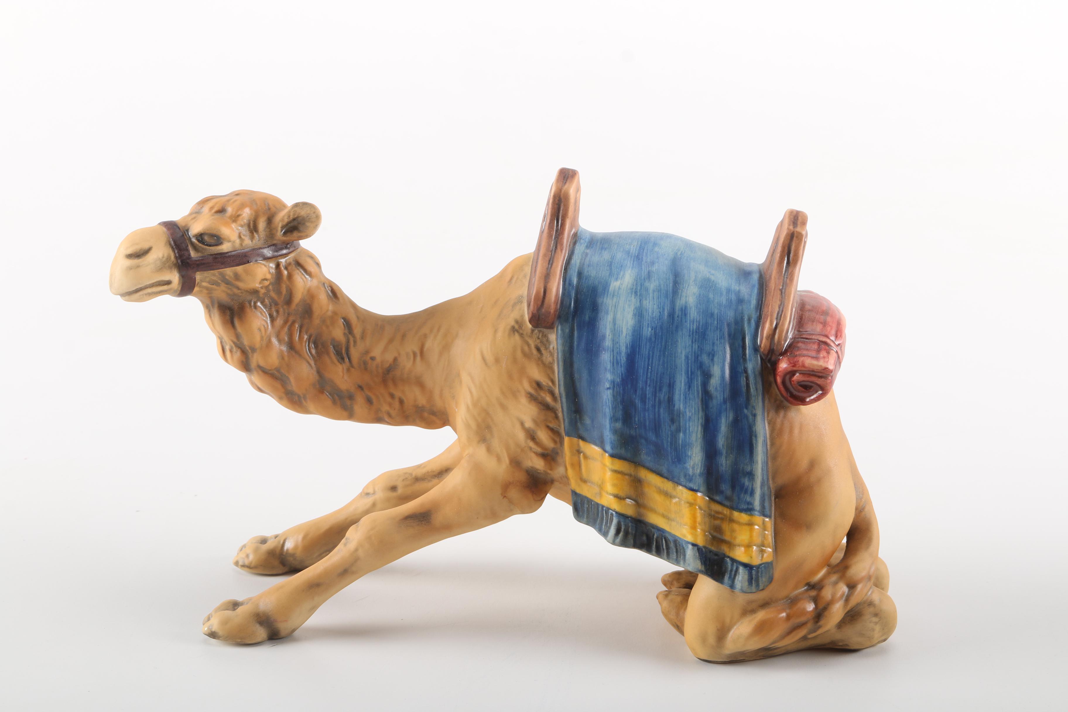 1970s Hummel Nativity "Kneeling Camel" Ceramic Figurine EBTH