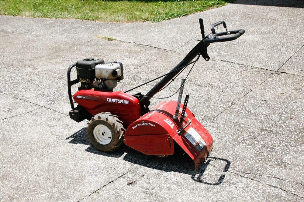 Craftsman Rear Tine Tiller EBTH